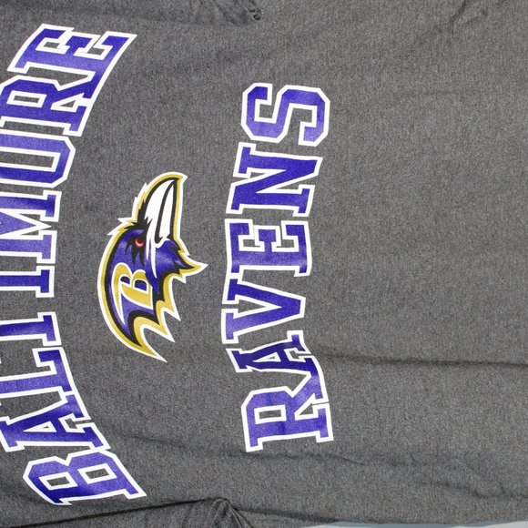 NFL Baltimore Ravens Large Grey Teeshirt - Picture 2 of 4
